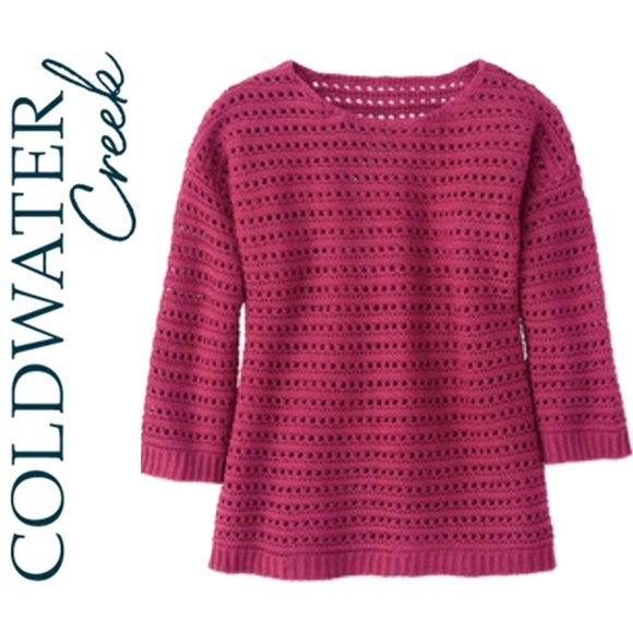 NWT COLDWATER CREEK * PULLOVER SWEATER - Picture 1 of 10